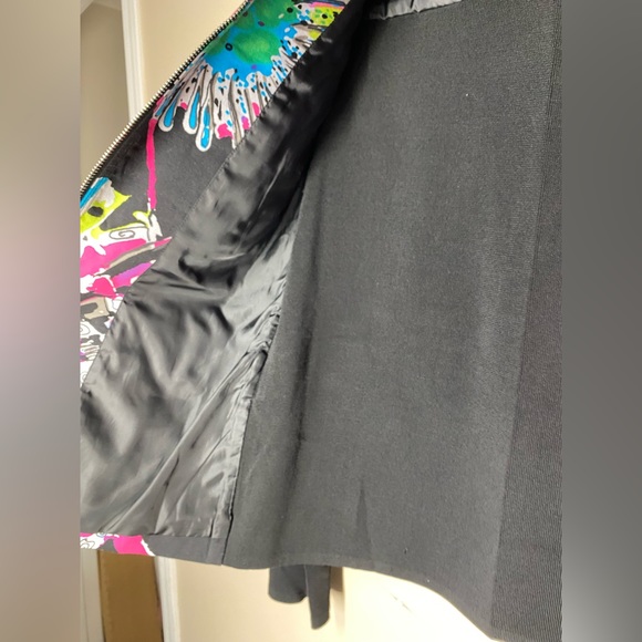 Peter Nygard stretch jacket, size Sm Pink multicoloured Longsleeves - Picture 10 of 12